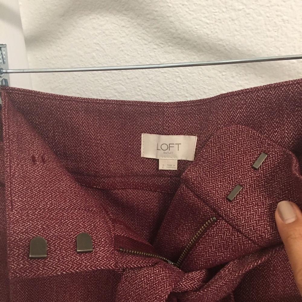 Flowy Belted Skirt, Perfect for Fall ๐๐ซโ๏ธ - Picture 5 of 5